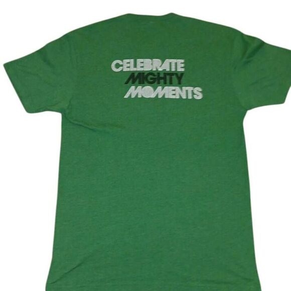 Next Level Apparel Tshirt Unisex Medium Celebrate Mighty Moments PTP 19" Lengt - Picture 4 of 6